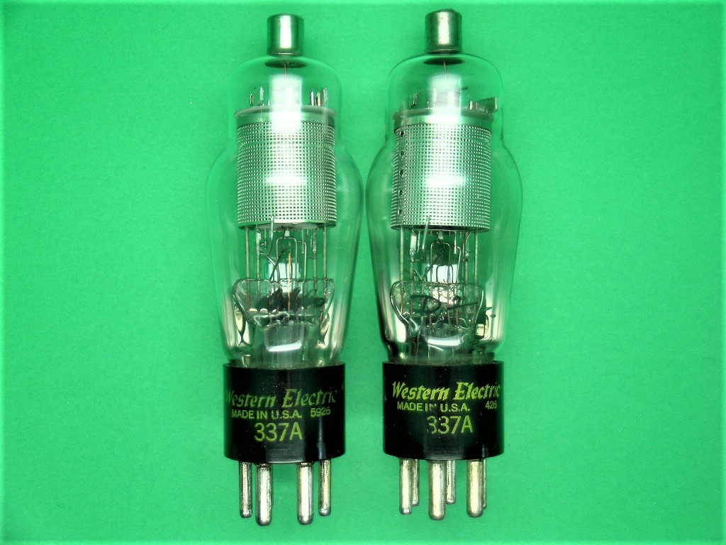 Western Electric 337A スモールパンチ 真空管 動作品 Western Electric 337A スモールパンチ 真空管 動作品