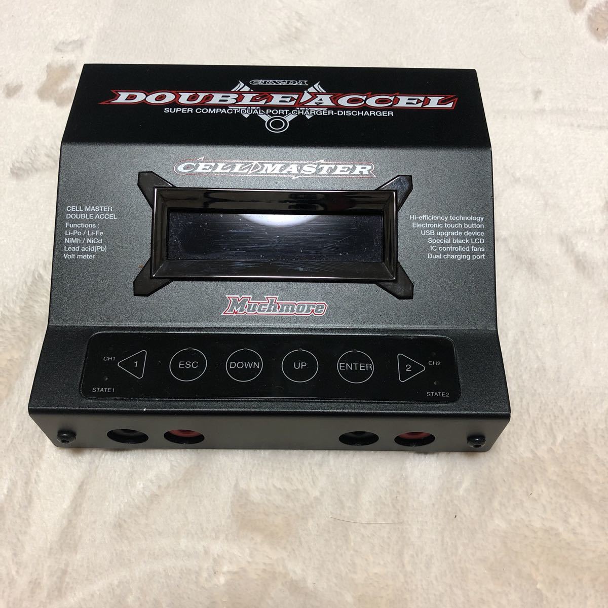 2本同時充電マッチモア マッチモア セルマスターダブルアクセル 充電器