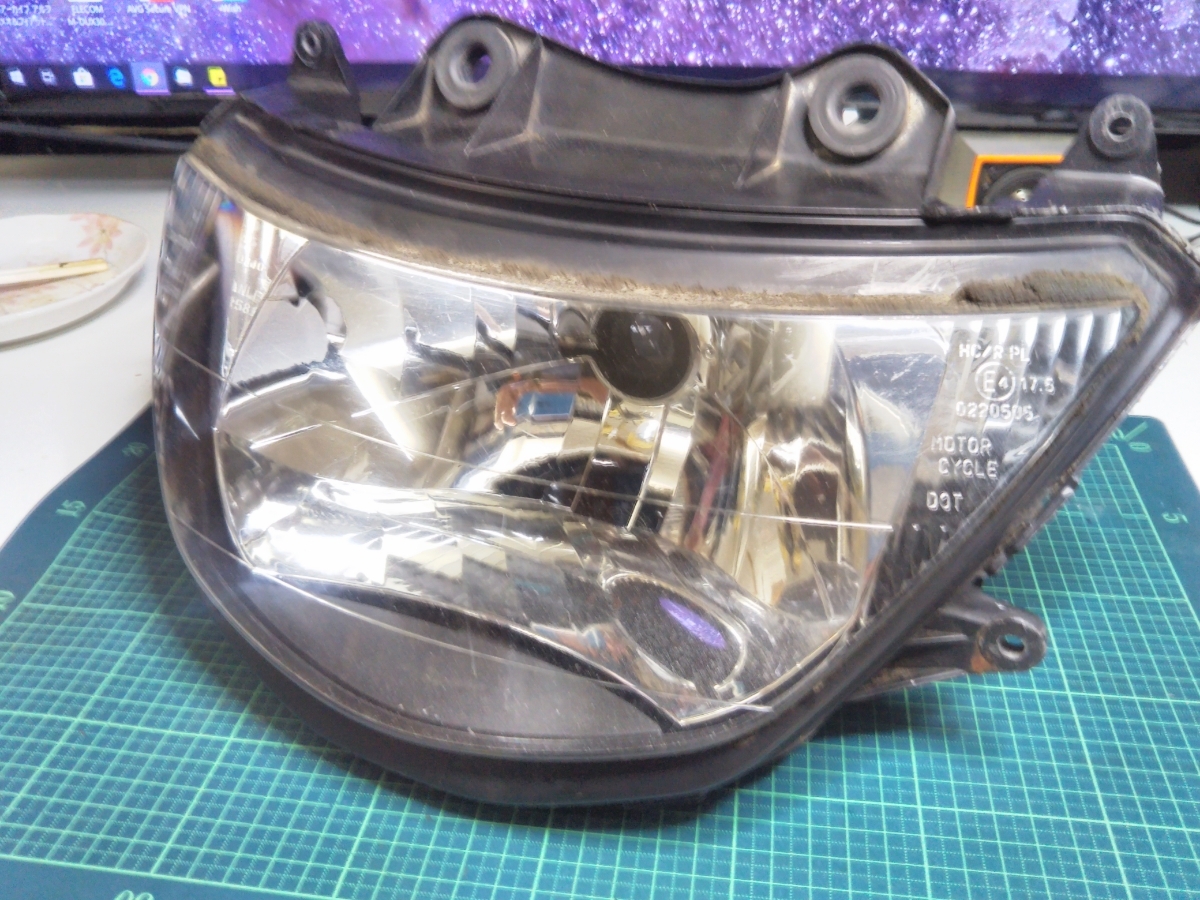 ZX-9R C型用ヘッドライト ZZR1100流用に 【公式通販】