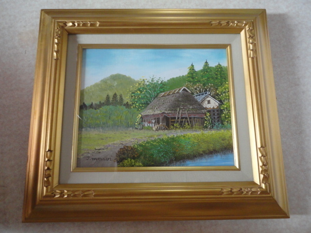 増井 正 油絵 信州 油絵 増井正 額縁付き 絵画ベストセラー Q81230330 信州