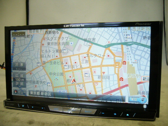 2013年版 カロッツェリア AVIC-ZH0007 HDDナビ 地デジ/フルセグ/DVD/CD