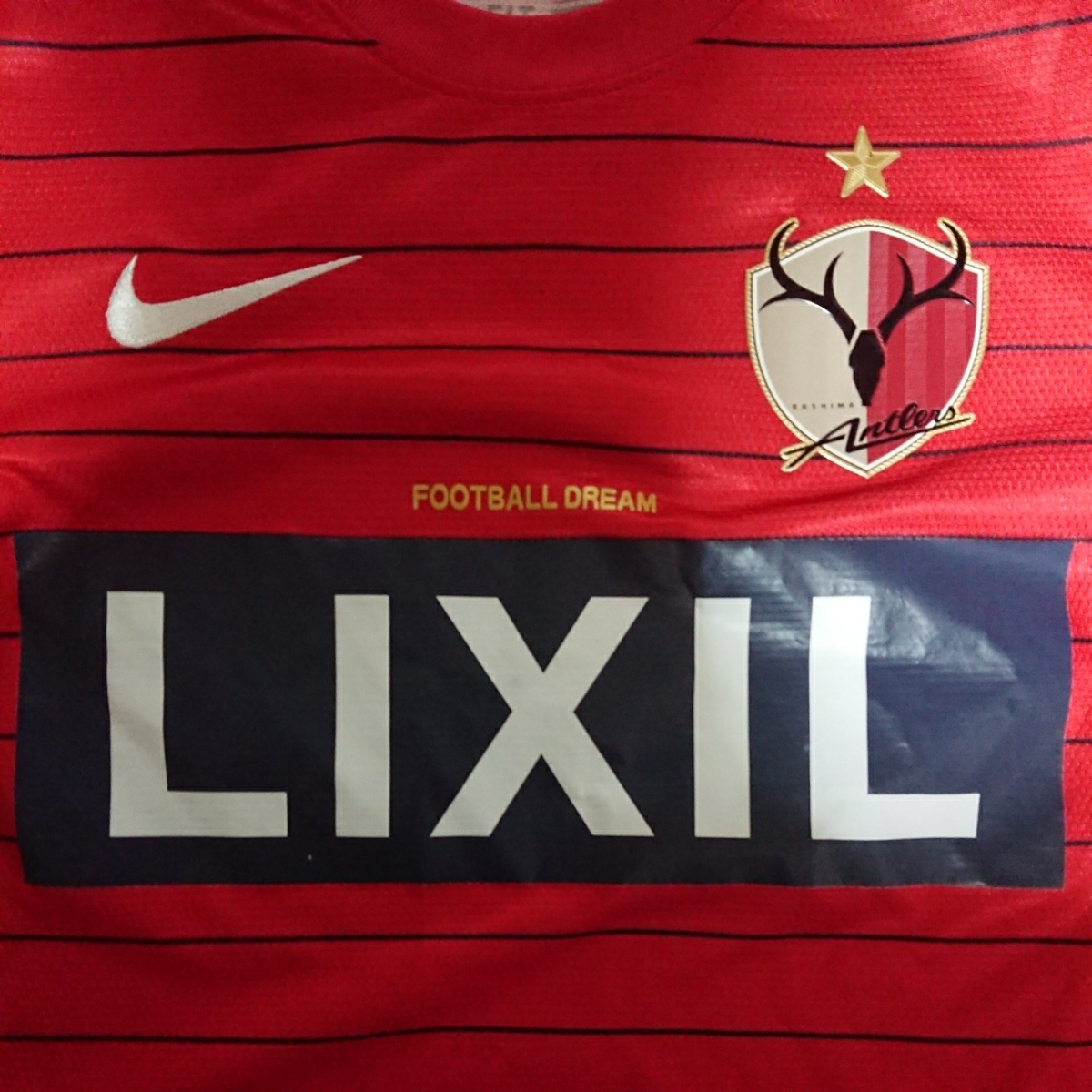 鹿島アントラーズ NIKE 鹿島アントラーズ 2013 HOME ユニフォーム M