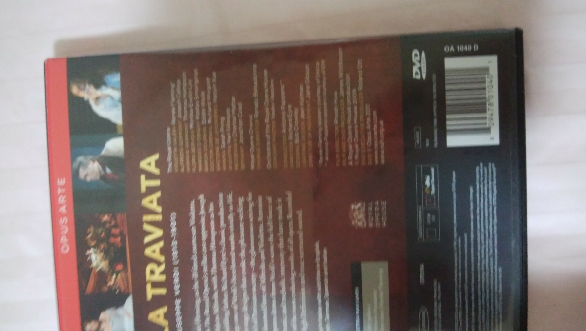 ヴェルディ　椿姫DVD フレミング中古美品_2