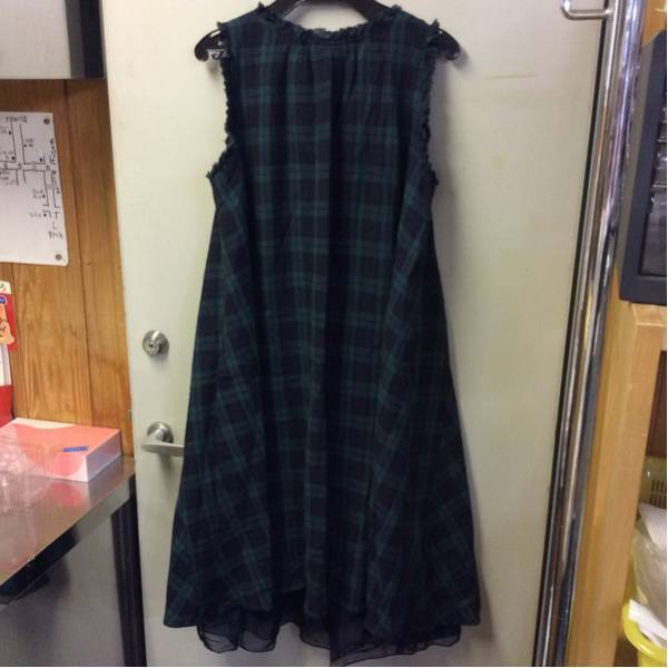 ナイスクラップ 紺 緑チェック ノースリワンピース ワンピース ロング 売買されたオークション情報 Yahooの商品情報をアーカイブ公開 オークファン Aucfan Com