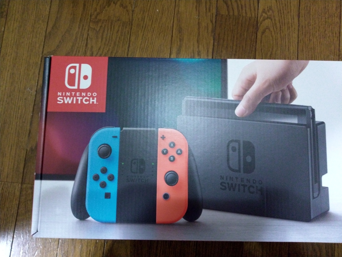 新品未開封】Nintendo Switch 本体 ネオンブルー/ネオンレッド