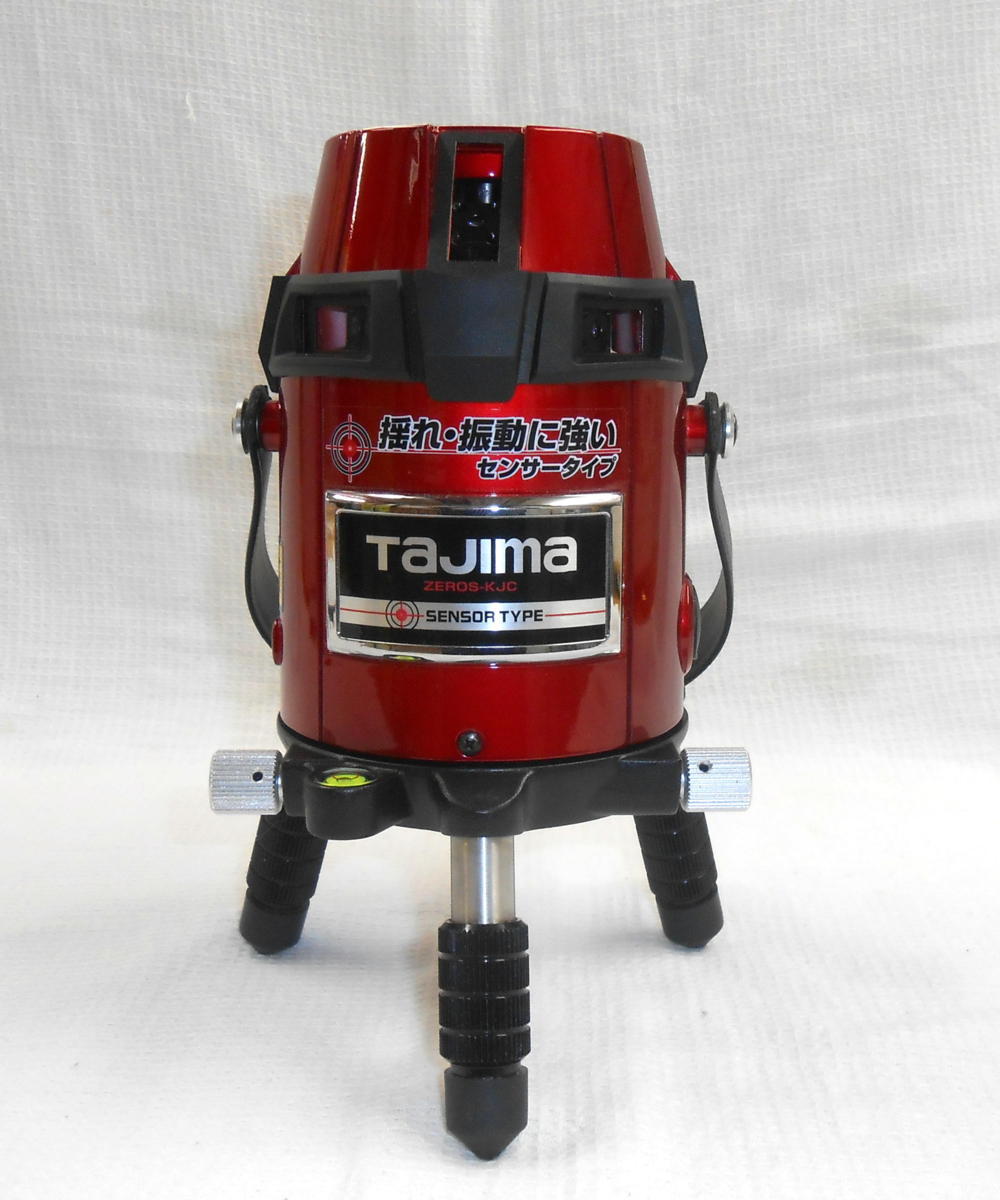 TAJIMA／タジマ レーザー墨出器 ZEROS-KJC 受光器セット 中古品