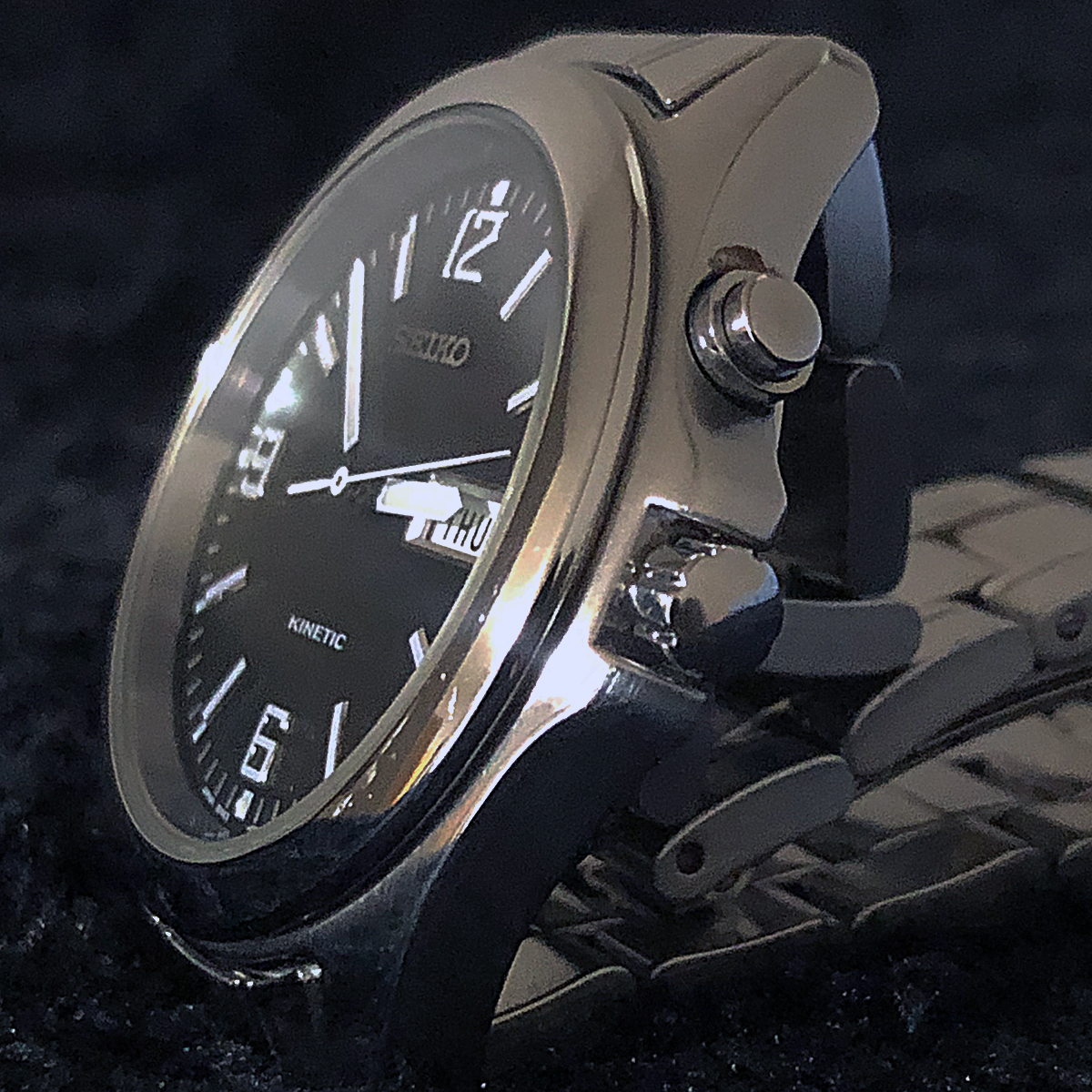 SEIKO 5M43-0E10 キネティック KINETIC - セイコー セイコー 