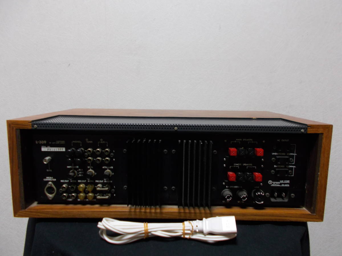 LUXMAN L-309 プリメインアンプ 『ジャンク品』 ジャンク品【LUXMAN】L