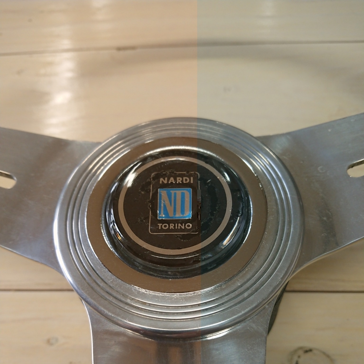 本物 ナルディ NARDI ハンドル ウッド 旧車 クラシック ステアリング
