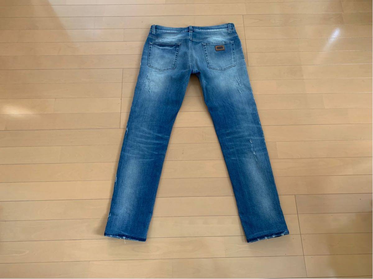 ドルチェ&ガッバーナ 14stretch リペア加工 デニム ジーンズ 美品 