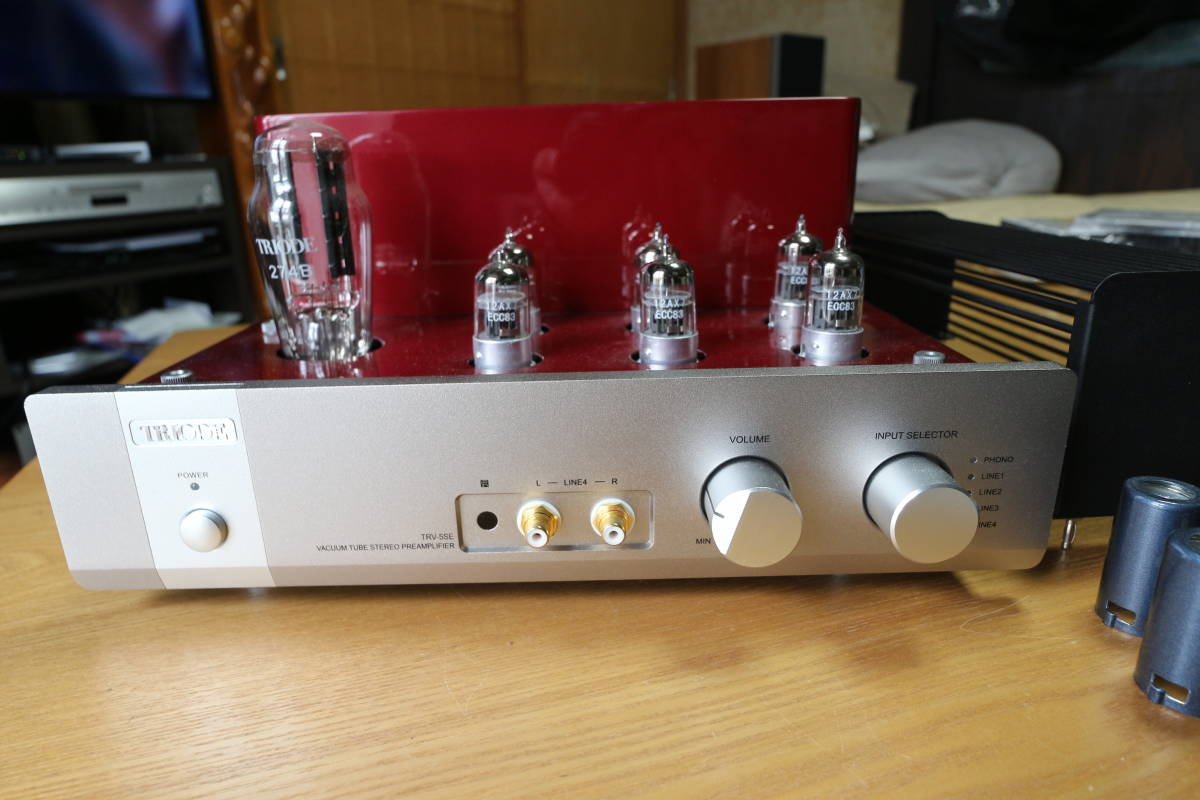 ☆ 真空管プリアンプ TRIODE TRV-5SE 中古美 【公式通販】
