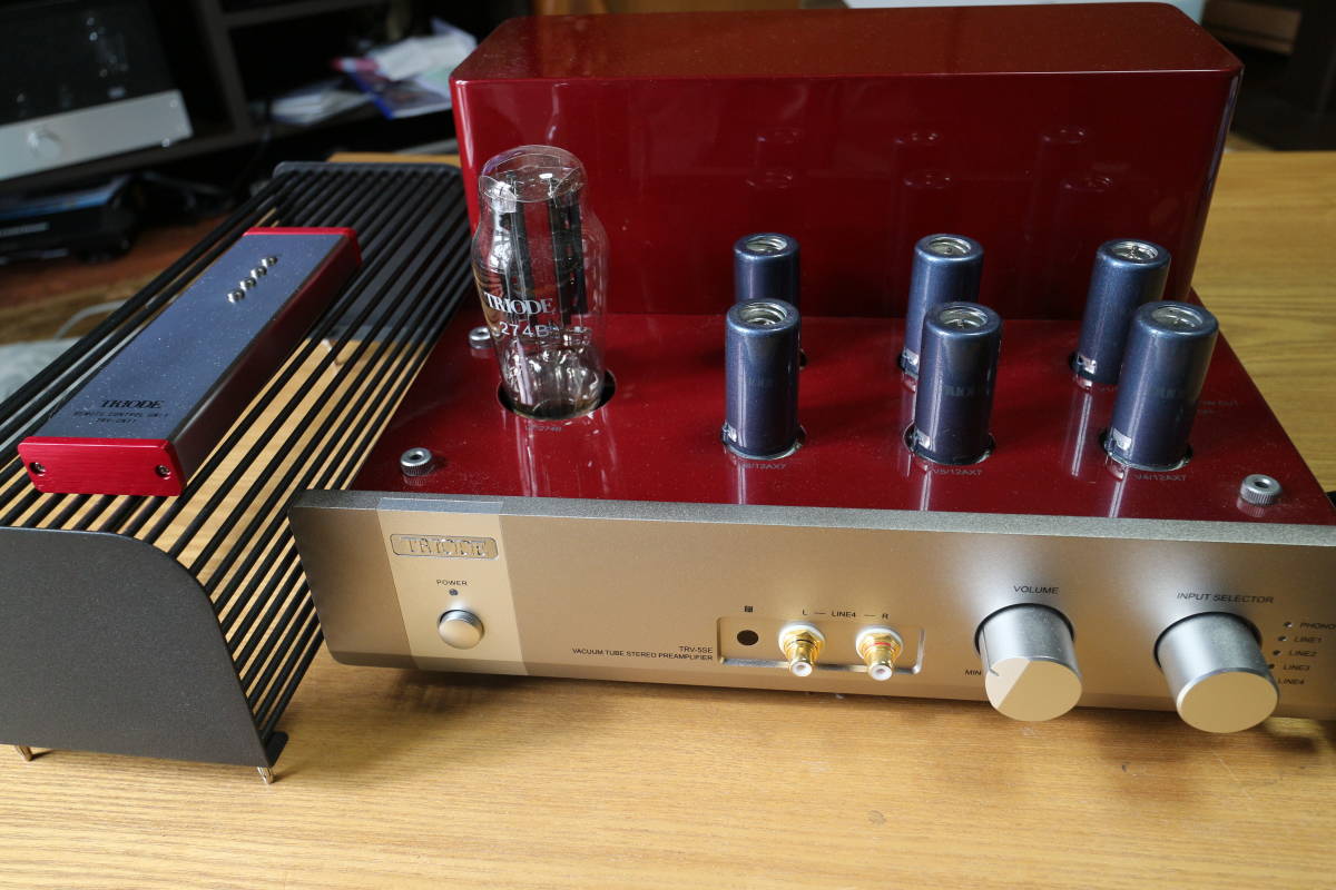 ☆ 真空管プリアンプ TRIODE TRV-5SE 中古美 【公式通販】