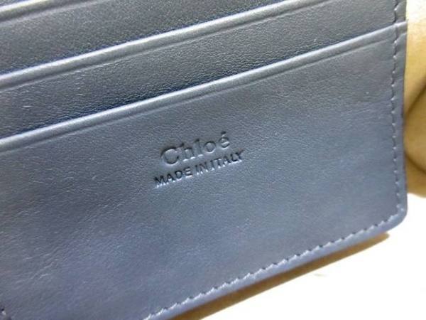 Chloe クロエ 長財布 レディース ネイビー マーシー Chloe（財布 NAVY