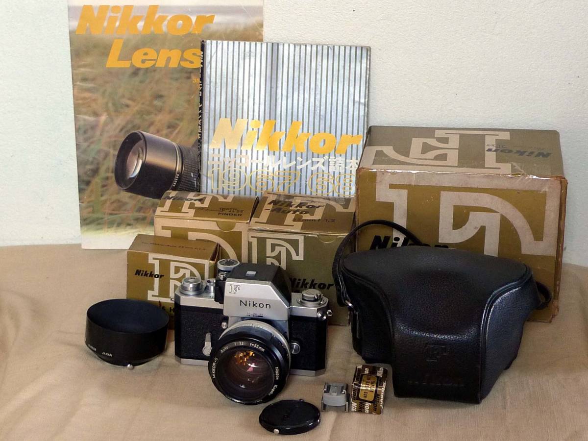 ニコン・NIKON FフォトミックFTN 55mm/1.2など Nikon F Photomic FTN