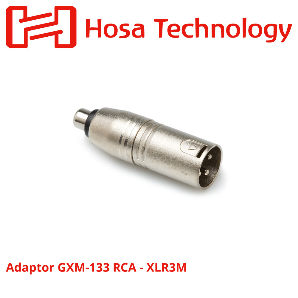 Hosa GXM-133 RCA to XLR3M