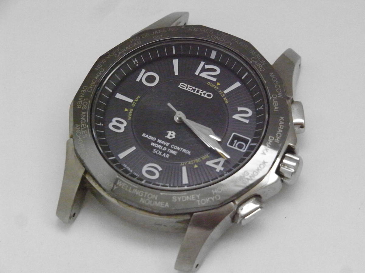 SEIKO セイコー BRIGHTZ ブライツ ソーラー腕時計 7B25-0AA0 セイコー 
