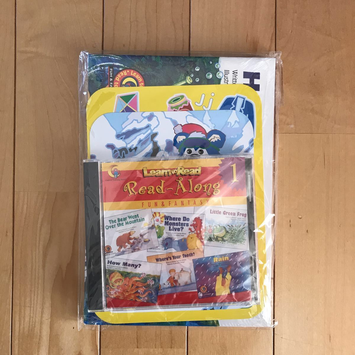 Learn to Read CTP レベル1 read along 絵本24冊とCD4枚セット 英語