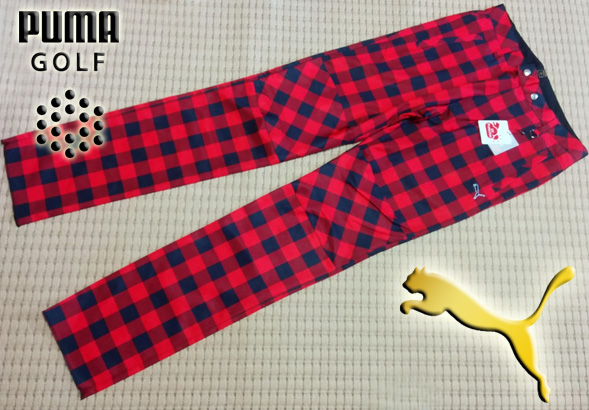  PUMA プーマ ゴルフ シャッフル ブロックチェック ゴルフパンツ レッド 88 定価19 440円 赤 吸汗速乾 UVカット GOLF(88cm～)｜売買されたオークション情報、yahooの商品情報をアーカイブ公開 - オー パンツ、スラックス