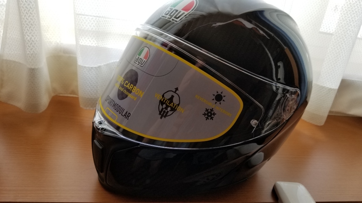 REFRACTIVE SPORTMODULAR AGV 日本人にフィットするカーボン製システム 