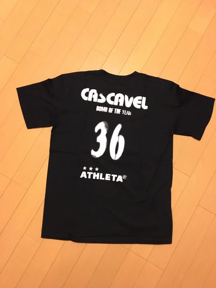 即決選手着用支給品カスカヴェウ現ペスカドーラ町田移動用Tシャツ