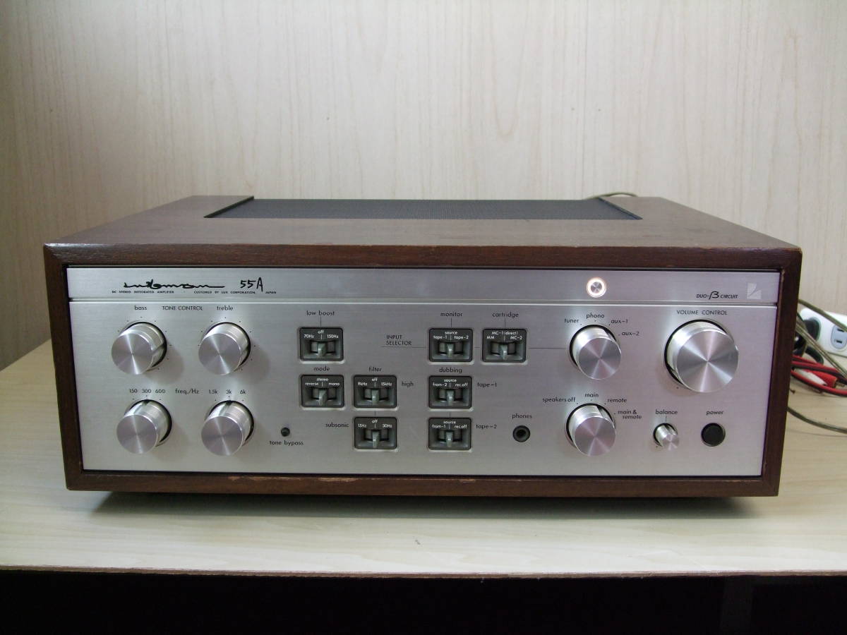 プリメインアンプ LUXMAN L-55A - ラックスマン 公式通販 | ジャンク 