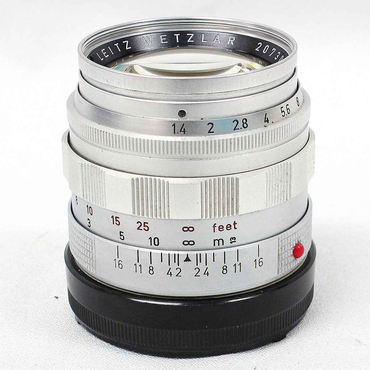 中古美品 LEICA ライカ ズミルックス50mmF1.4用キャップ ORNIO