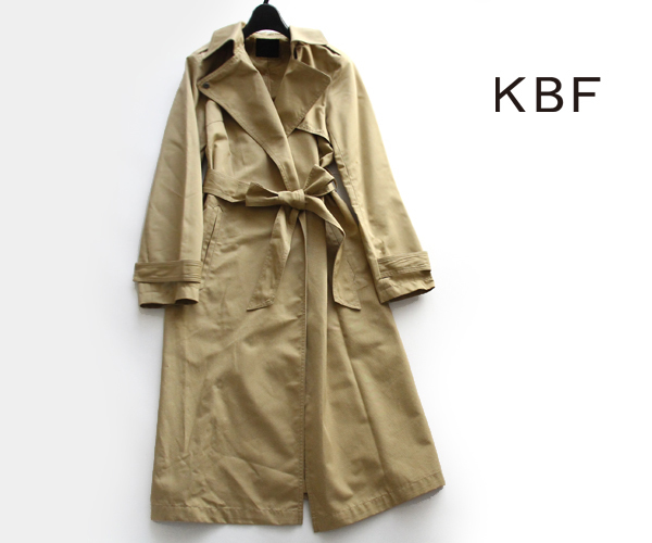 【品質保証，豊富な】 KBFアーバンリサーチ 春 ハリ感大人めロングトレンチコートCBE(コート)｜売買されたオークション情報、yahooの商品情報をアーカイブ公開 - オークファン 女性用