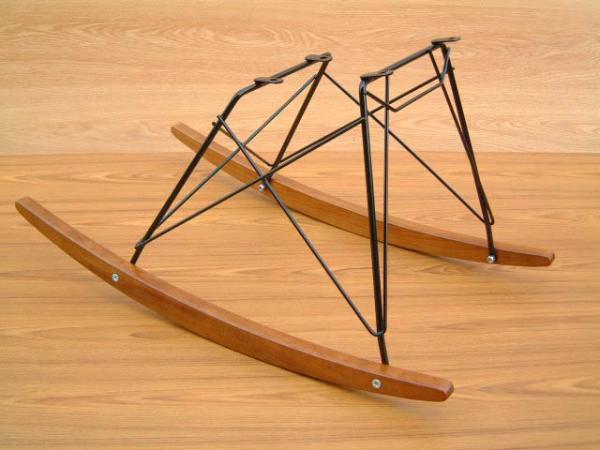 イームズ ロッカーベース Eames ブラック2脚セットイームズ RAR サイド