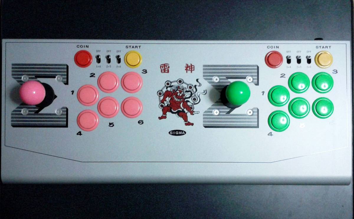 シグマ電子 雷神Ⅲ アーケード用コントロールボックス コントロールBOX