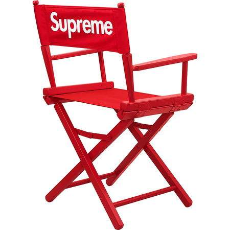 特典付き RED Supreme Director's Chair 赤 シュプリーム 19SS BOXLOGO