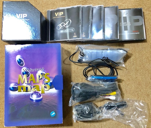 ■SINVI WORLD 藏本天外 VIP　Vitalize Imagination Program SSS for MAP MAP'S map EYE-TREK フェイス・マウント・ディスプレイ　DVD　CD