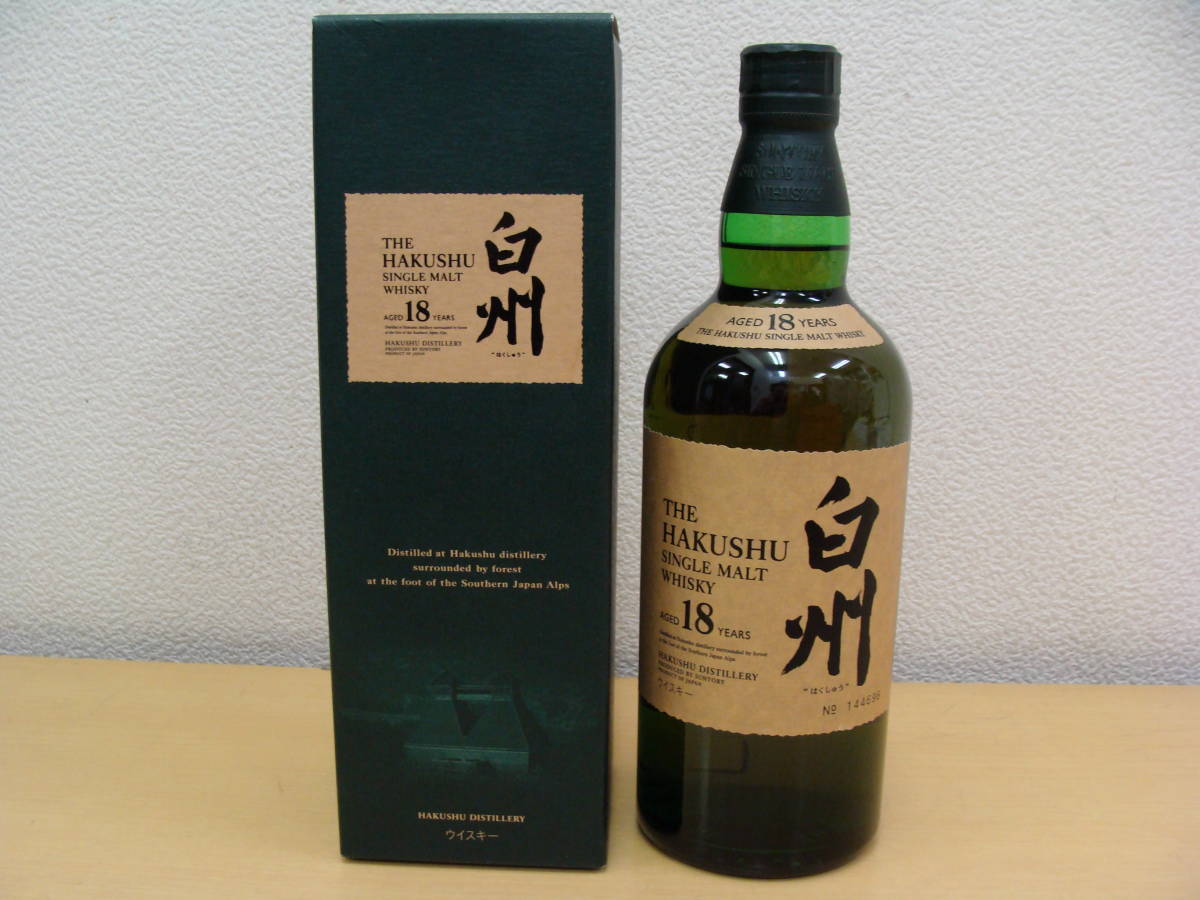 白州 18年 サントリー シングルモルト シングルモルトウイスキー 700ml