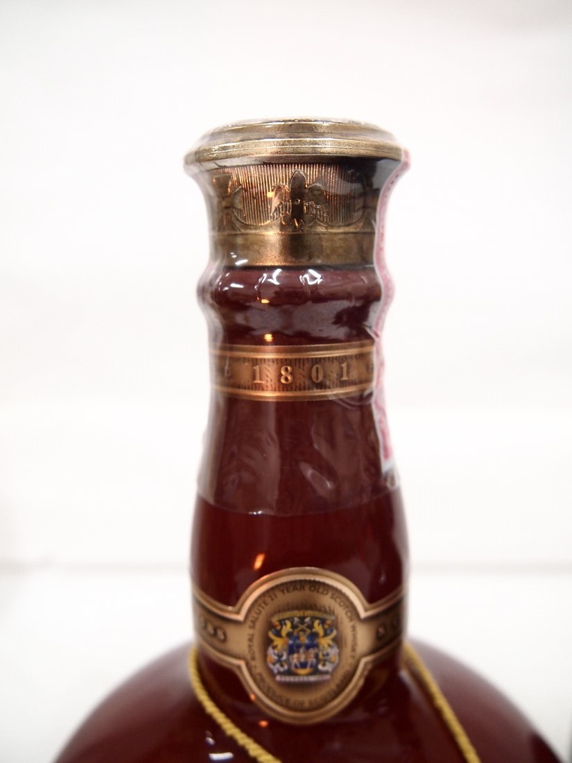 ☆ROYAL SALUTE 21年/ロイヤルサルート 21年 2本セット 1309g/1364g
