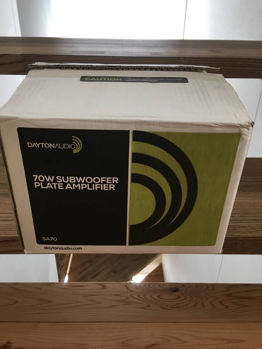 Dayton Audio SA70 サブウーファー アンプ 70W 新品未使用 Dayton Audio SA70 70W サブウーファー用 プレートアンプ 【公式通販】