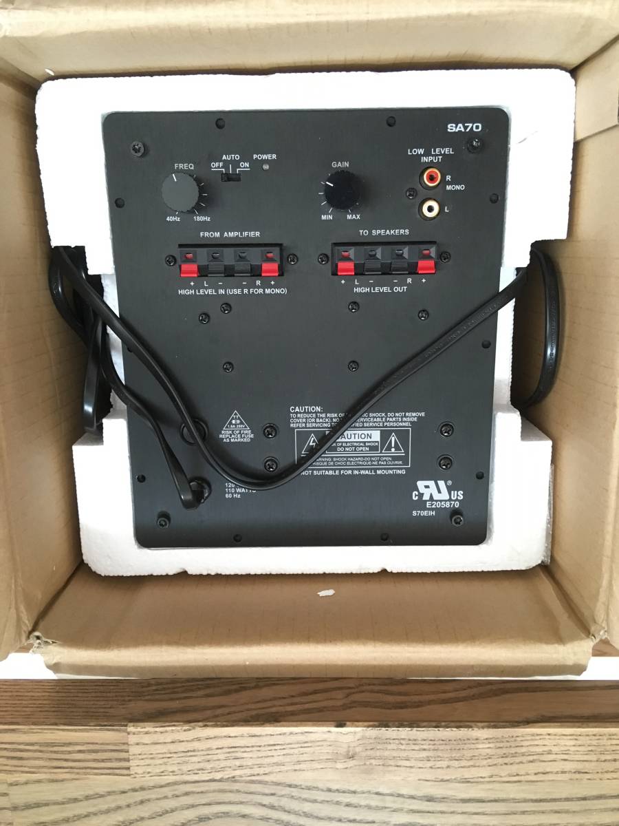 Dayton Audio SA70 70W サブウーファー用 プレートアンプ 【公式通販】