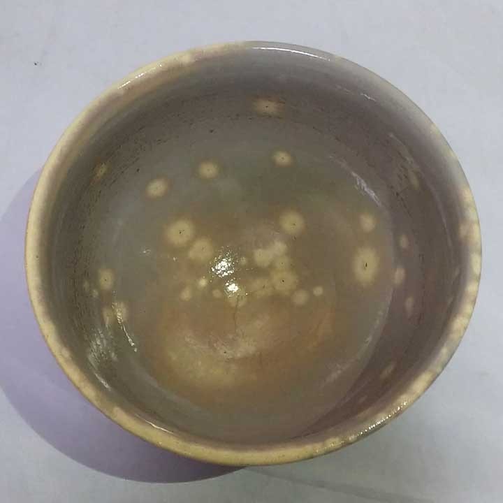 【某家茶室整理品】時代 朝日焼 茶碗 遠州七窯 茶道具 表千家 裏千家 武者小路千家 薮内流 御本風 最落なし