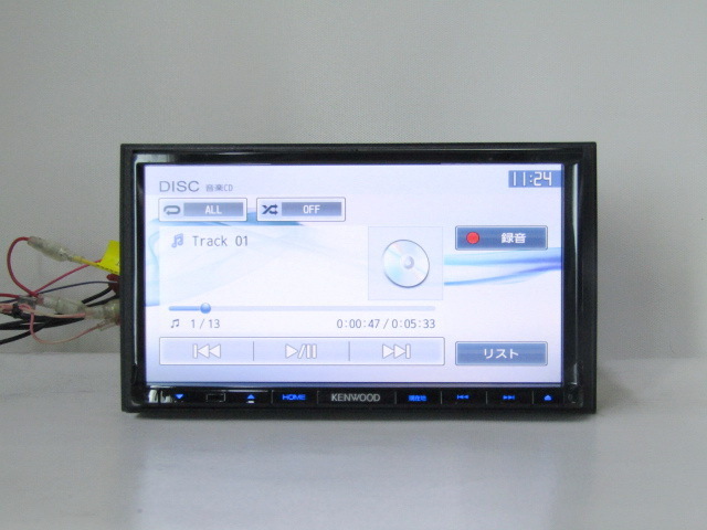 ケンウッドMDV-D402BT/CD/DVD/SD/ワンセグ/Bluetooth/地図データ2014年