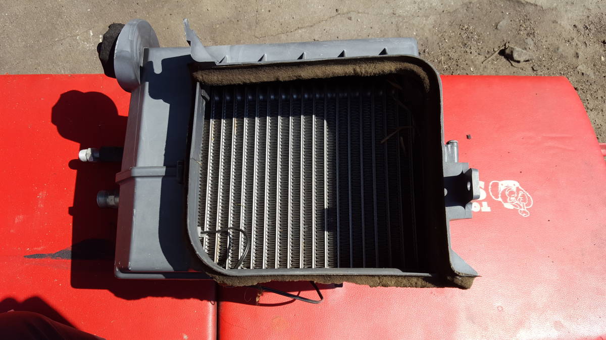 S14シルビア　後期　エアコン　エバポレーター　コンデンサ―　エキパン　希少