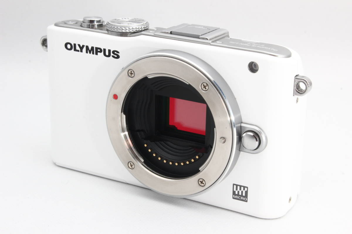 ☆新品級☆OLYMPUS オリンパス PEN Lite E-PL3 ダブルズーム キット 