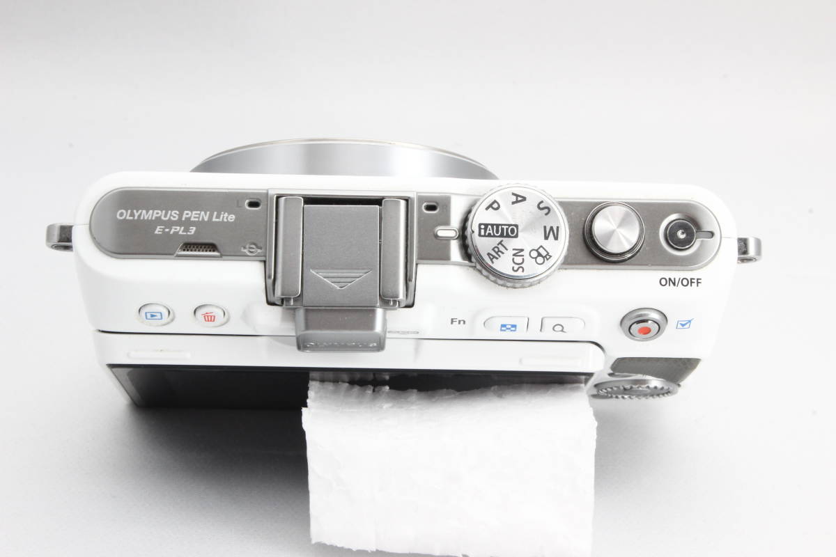 ☆新品級☆OLYMPUS オリンパス PEN Lite E-PL3 ダブルズーム キット 