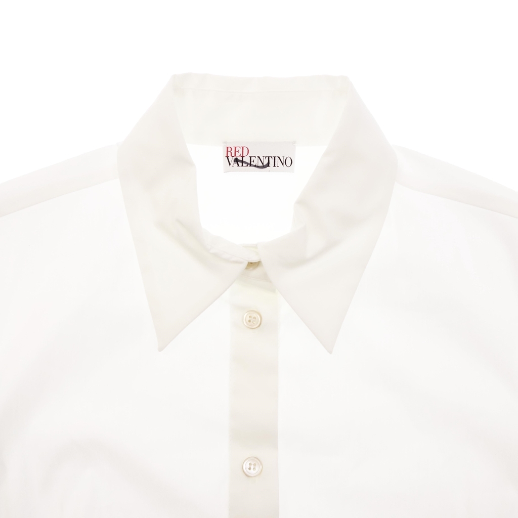 未使用◇RED VALENTINO レッドヴァレンティノ長袖ドレスシャツ 未使用◇RED VALENTINO レッドヴァレンティノ長袖ドレスシャツ