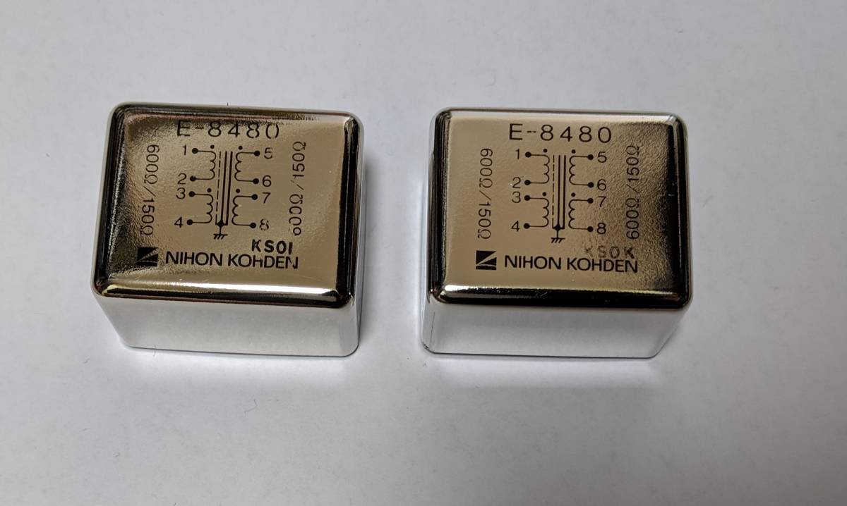 日本光電製　ライントランス　E-8480-R 日本光電 NIHON KOHDEN E-8480 トランス 日本光電製 ライントランス E