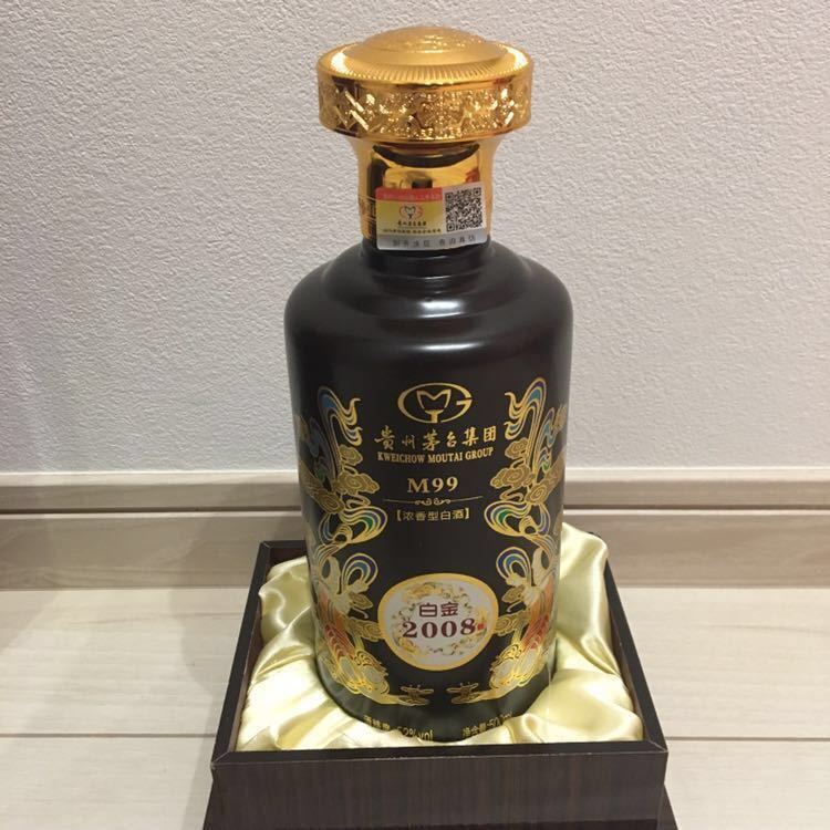 マオタイ まおたいじゅん2008 貴州茅台酒 中国酒 白酒 : 中国白酒 茅台
