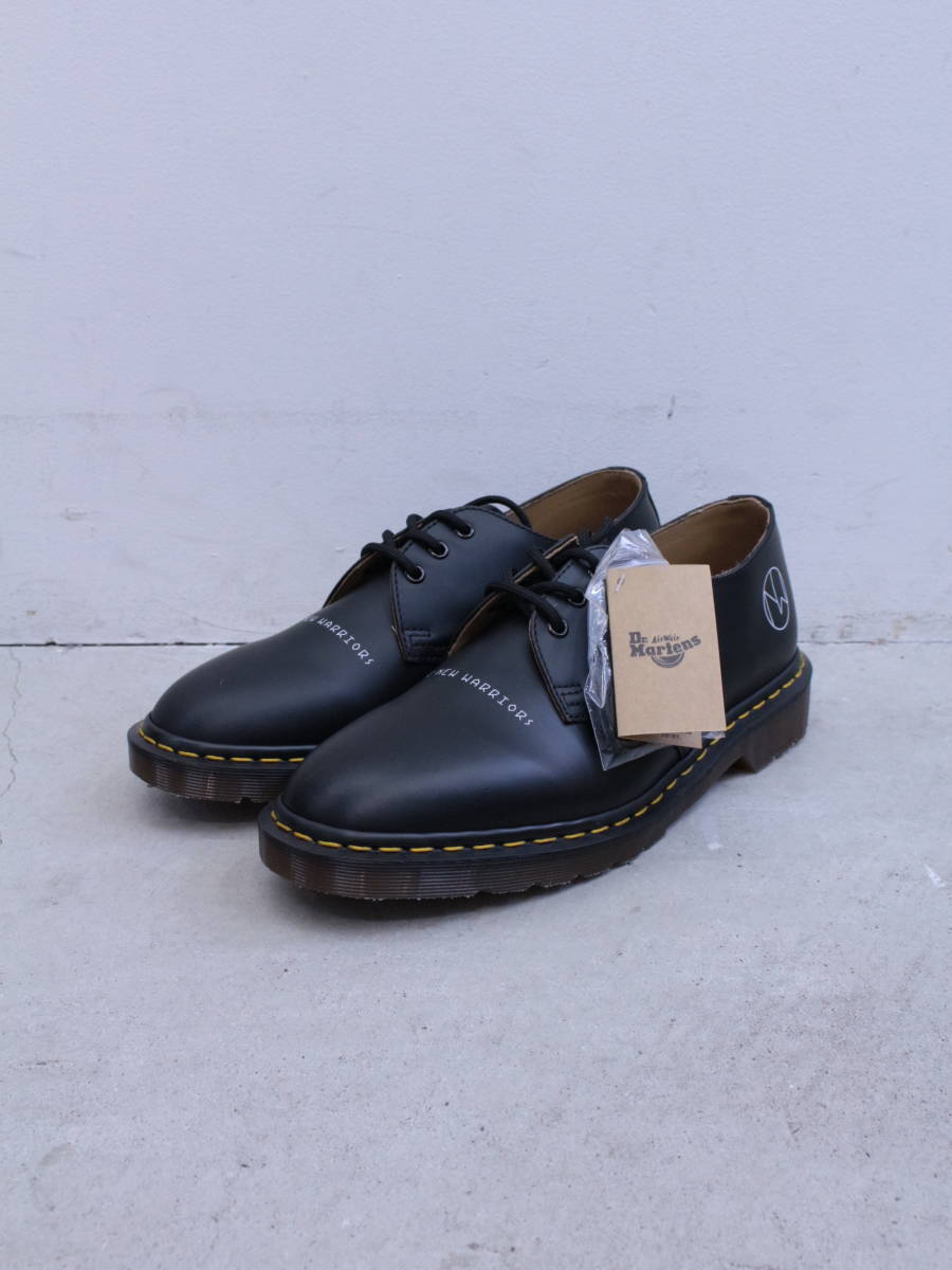 ○UNDERCOVER x Dr.Martens アンダーカバー×ドクターマーチン 3HOLE SHOES THE NEW WARRIORS ブラック 黒 2019SS size 10 牛革 新品