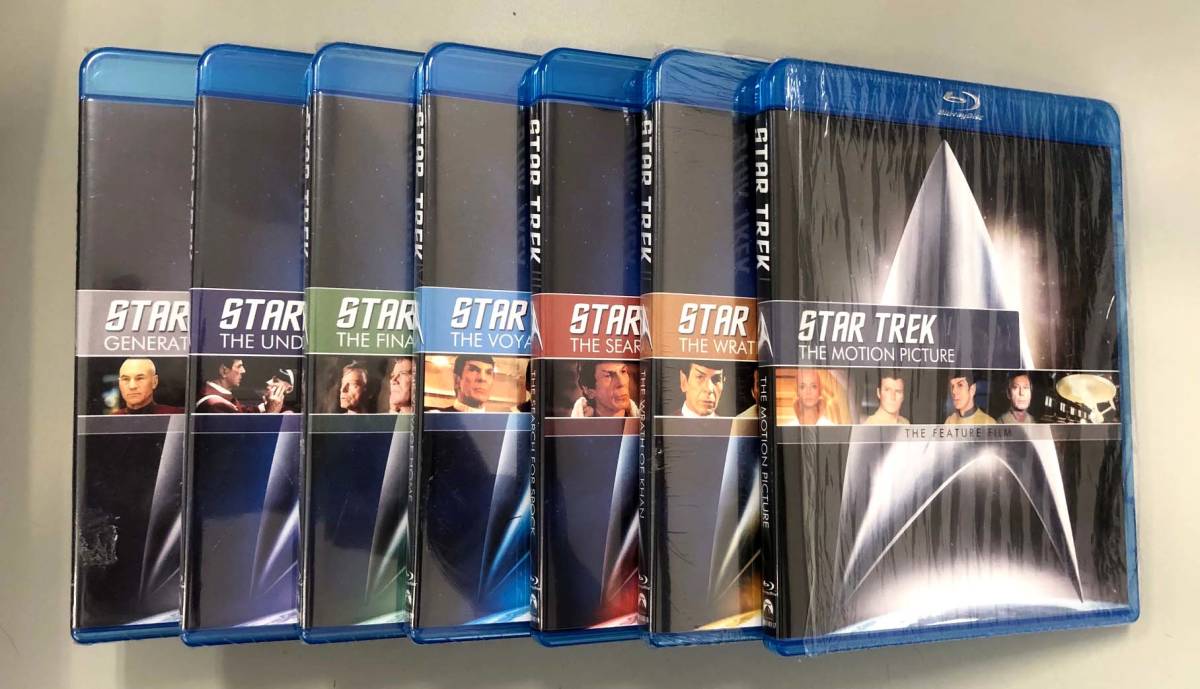 STAR TREK スタートレック劇場版 1-7〈カーク船長出演コレクション〉（7作品セット）_1