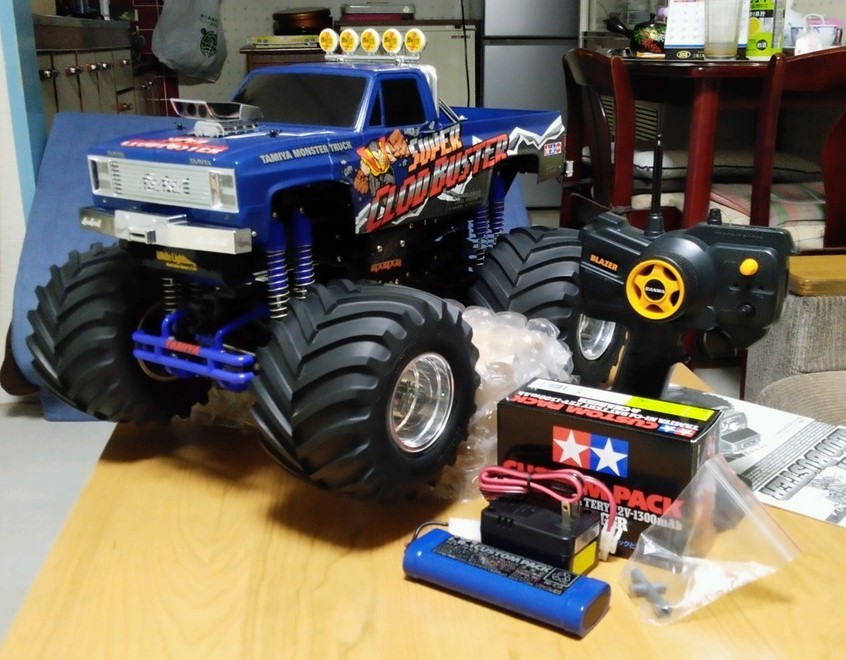 タミヤ スーパークラッドバスター ラジコン完成品 バッテリー タミヤ スーパークラッドバスター ラジコン完成品 バッテリー