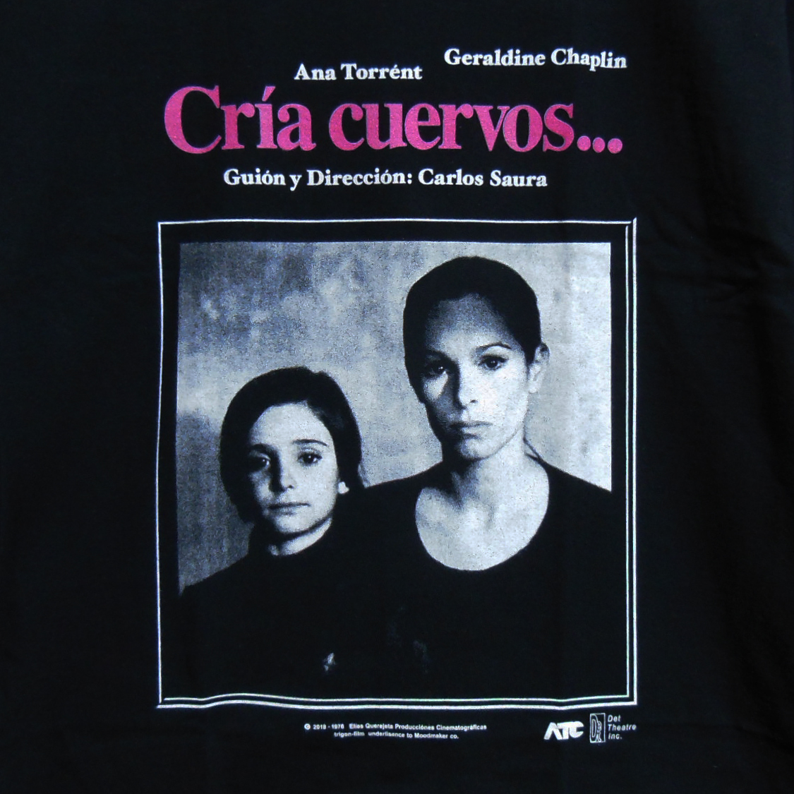 カラスの飼育 Tシャツ アナ トレント カルロス サウラ監督スペイン映画ミツバチのささやきdvdヴィクトルbluビクトルrayエリセbdエル スール
