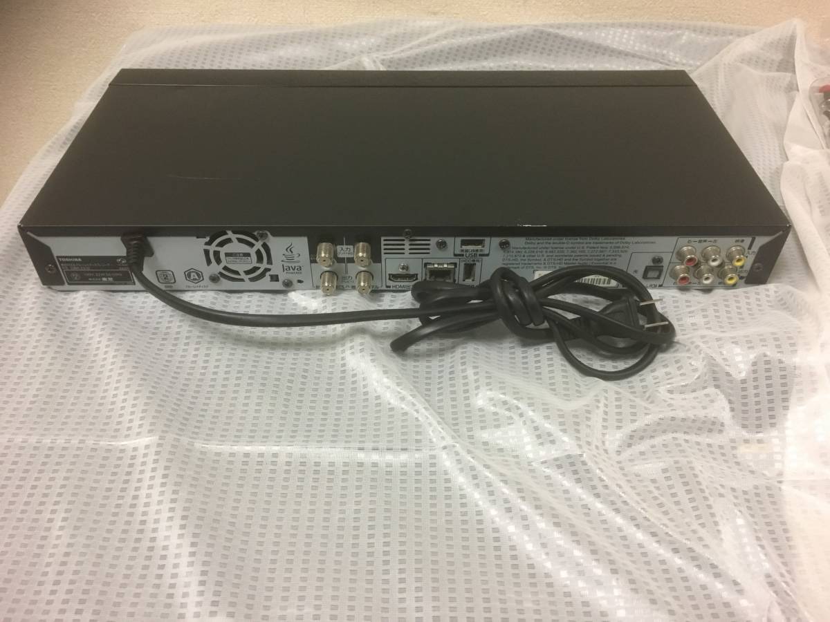 東芝 TOSHIBA ブルーレイレコーダー 500GB HDD 2チューナー 公式通販