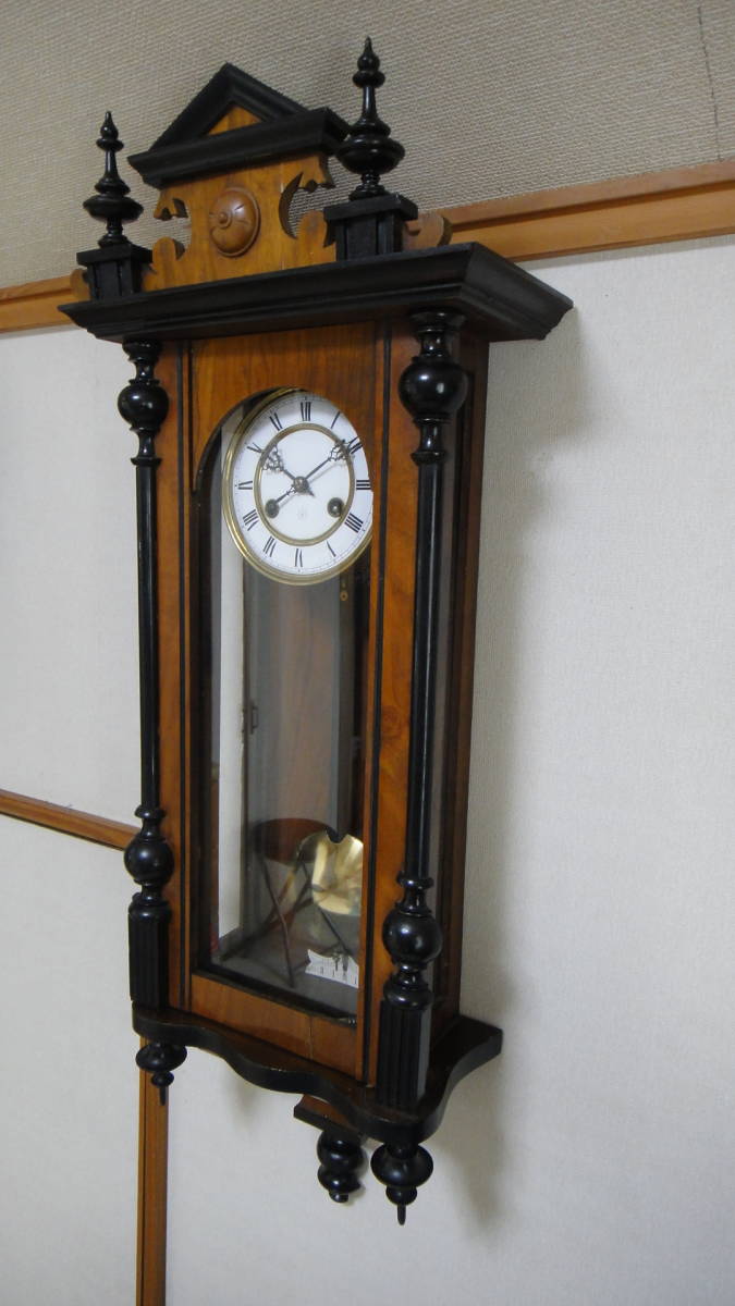 ☆JUNGHANS 柱時計 ドイツ製 動作品 ☆ ドイツ製 JUNGHANS ユンハンス