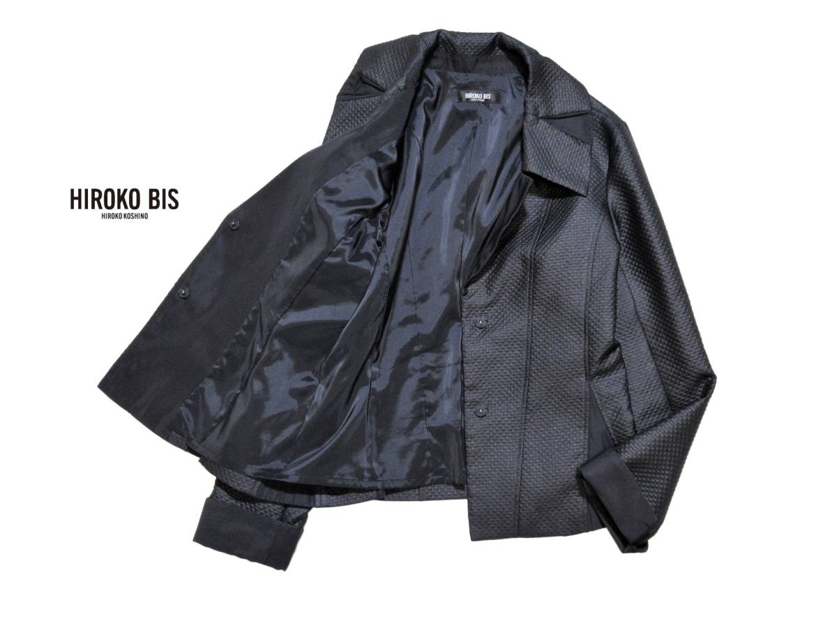 HIROKO BIS ヒロコビス 美品 BIS（ヒロコ 毛70 お洒落なデザイン 